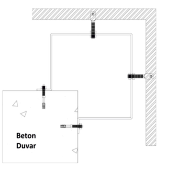 Köşe Bağlantı Ankrajı