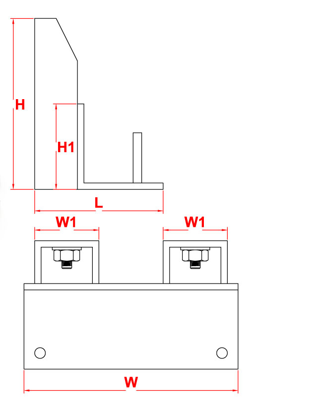 Özel Ankraj Çift Ayaklı