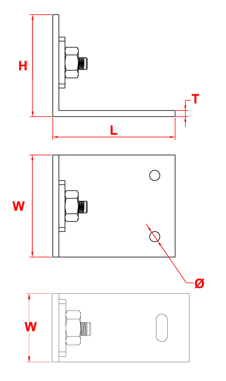 L Ankraj Çift Pimli