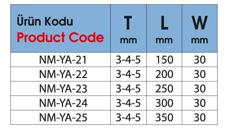 Yaprak Ankraj Tipi 5
