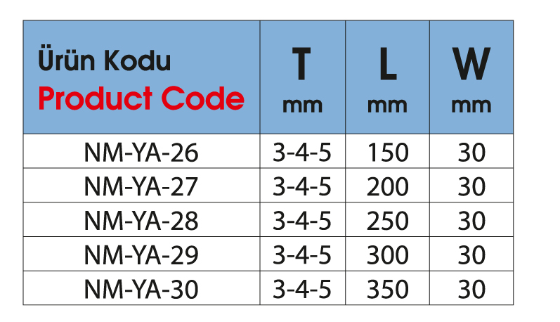 Yaprak Ankraj Tipi 6