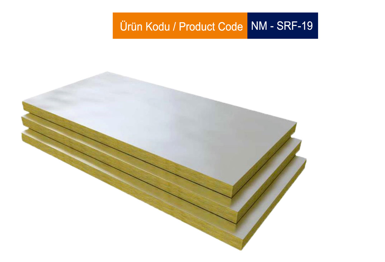 Taşyünü Levha Alüminyum Folyo Kaplı