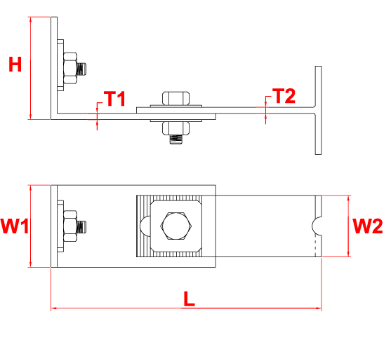 Kızaklı L Ankraj Kırlangıç